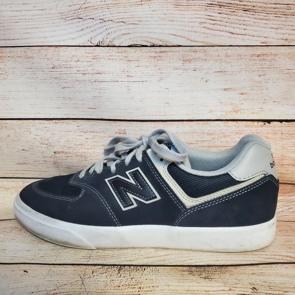 New Balance Womens Size 10W Numeric 574 Black/Gray/White Sneakers Shoes - Picture 9 of 12